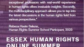 Essex Human Rights Online Summer School
