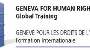 Geneva for Human Rights (GHR) logo
