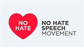 Logo della campagna "No Hate Speech Movement"