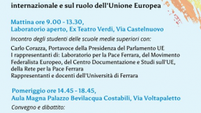 Convegno: L’Europa per la pace, Ferrara, 10 maggio 2023 