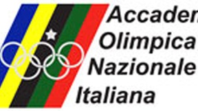 Logo con i colori dell'Accademia Olimpica Nazionale Italiana