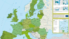 Mappa dell'Unione Europea (27 Stati membri)