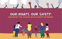 Our rights, our safety: toolkit di JASS per donne attiviste e difensore dei diritti umani 