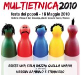 Logo della Festa dei popoli "Multietnica", Vicenza, 2010