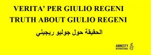 Verità per Giulio Regeni
