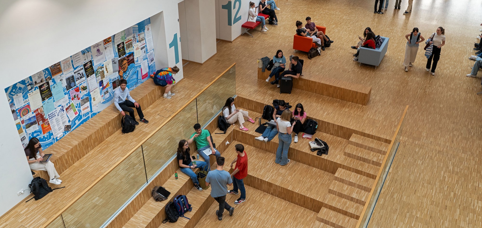 Students life at the University Complex, via Beato Pellegrino Padova