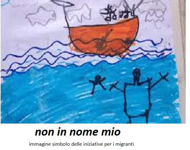 Non in nome mio, iniziative per i migranti.