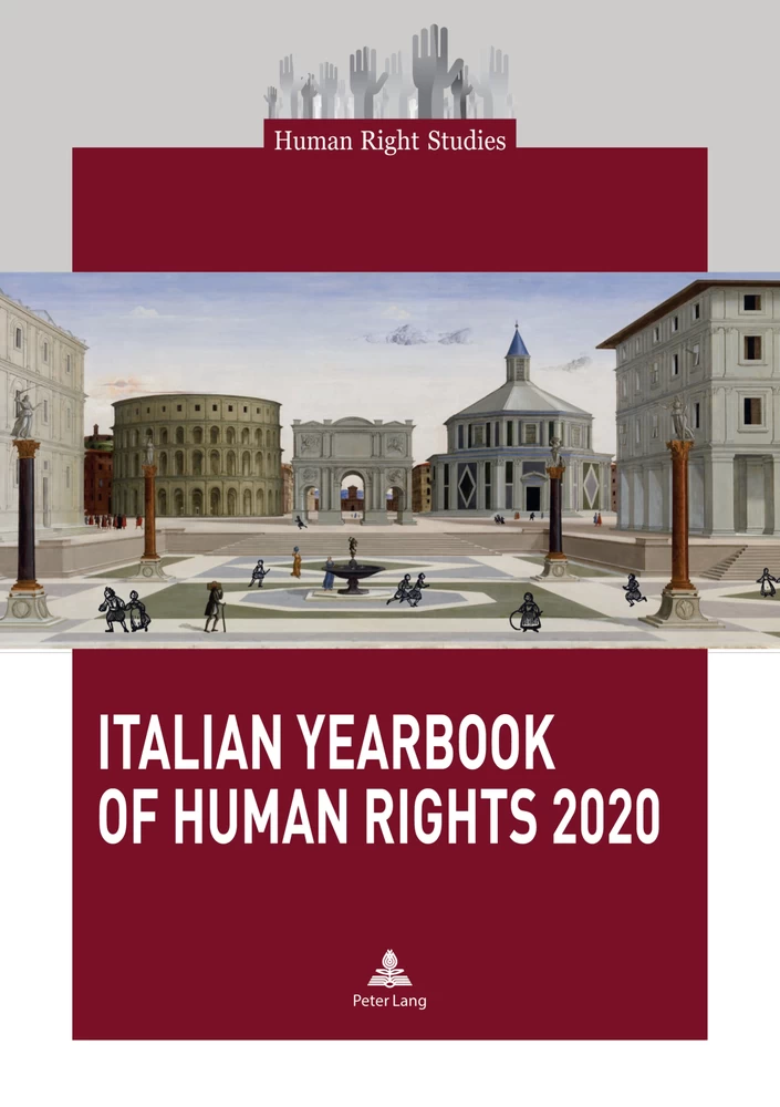 Copertina Italian Yearbook of Human Rights 2020