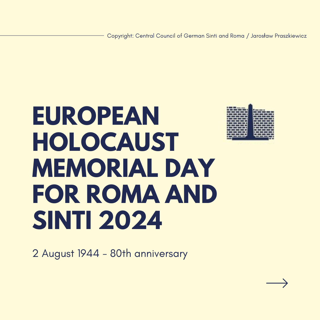 Giornata europea della memoria dell'Olocausto di Rom e Sinti, 2 agosto 2024