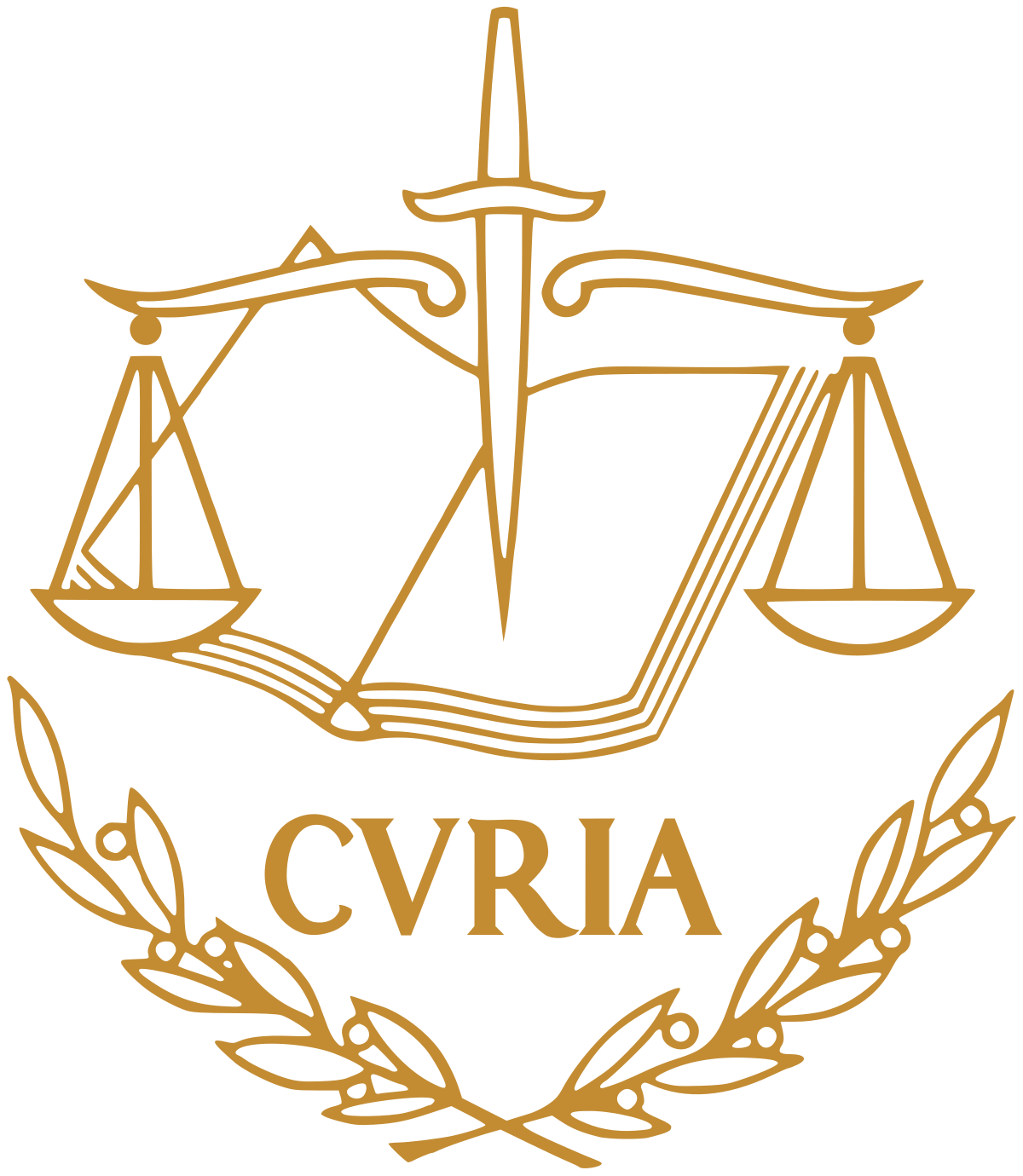 Corte di Giustizia dell'Unione Europea  Logo