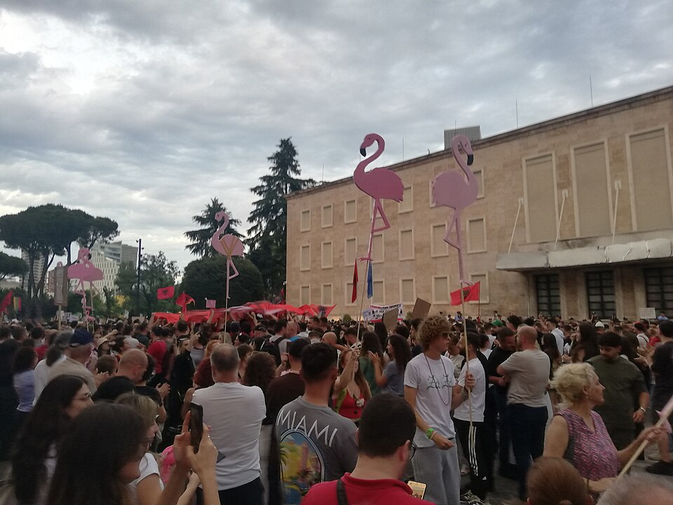 La &ldquo;Rivoluzione dei Fenicotteri&rdquo; in Albania