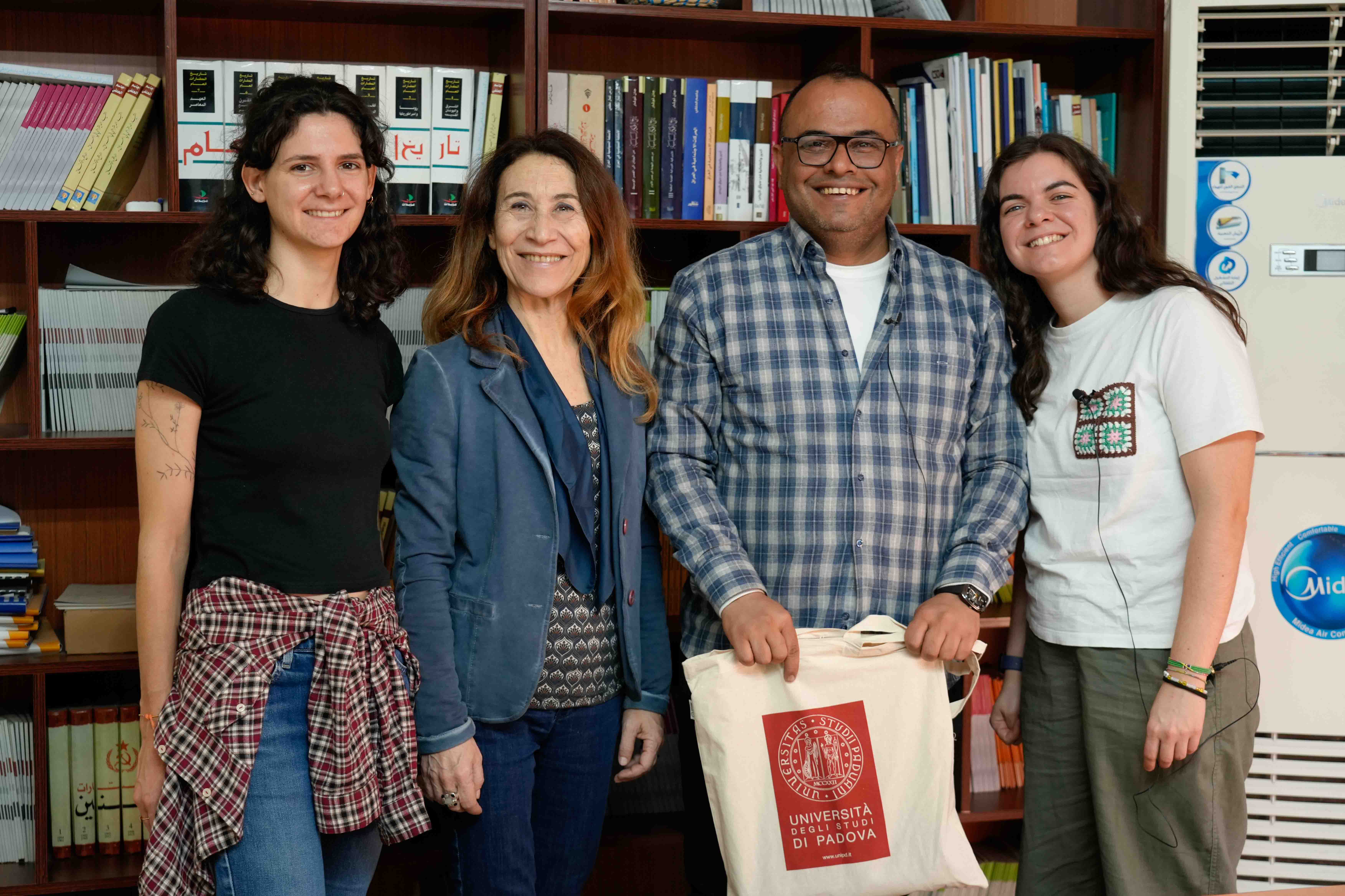 Meeting with Ali Joudah, focal person of Un Ponte Per organization in Baghdad