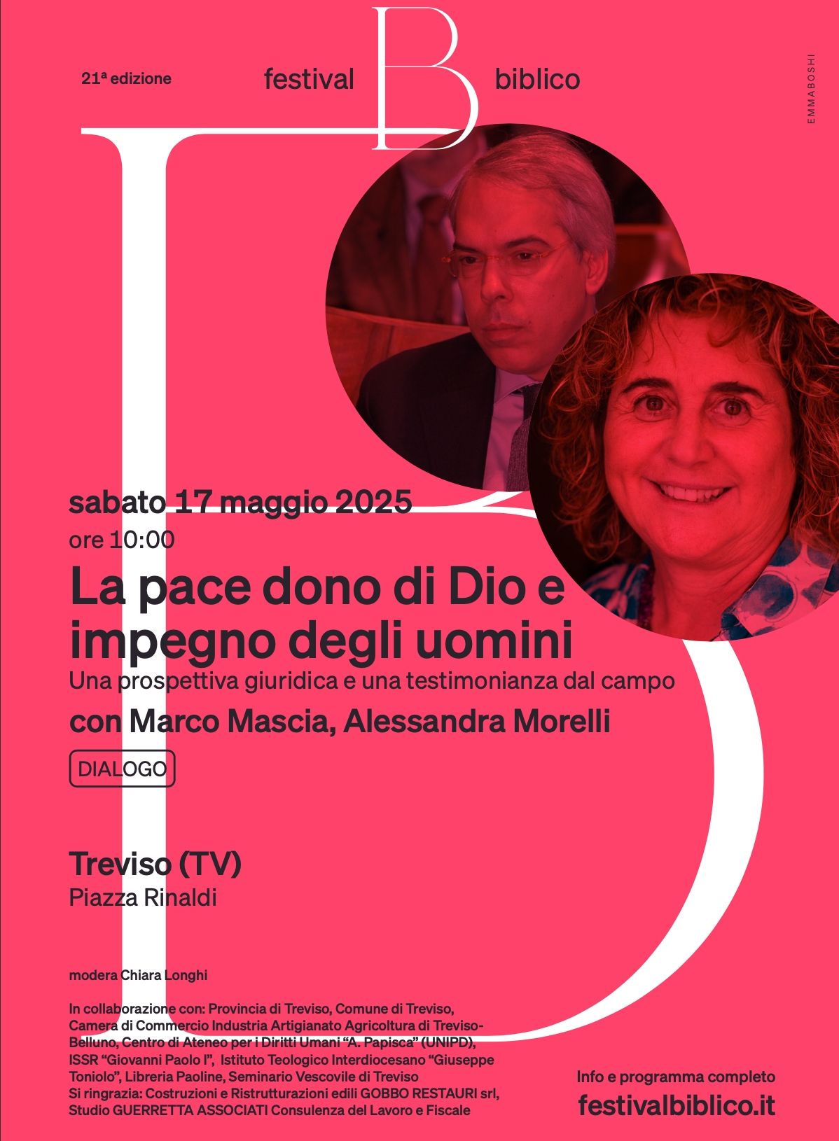 Locandina incontro Festival Biblico 2025