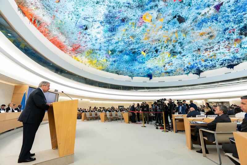 Secretary General Addresses Opening of 58th session of Human Rights Council