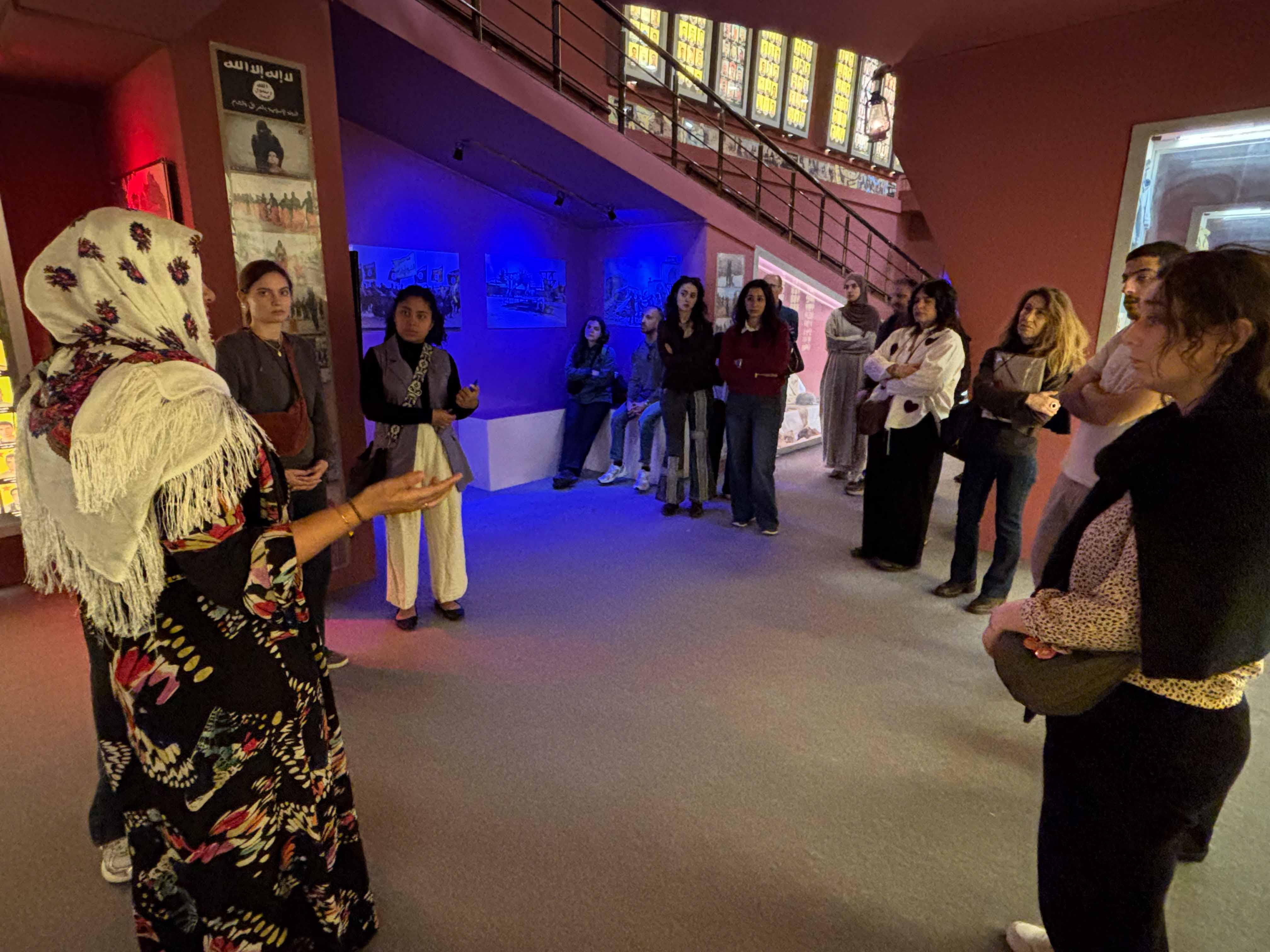 Visit to the Red Museum, also known as Amna Suraka, Sulaymaniyah