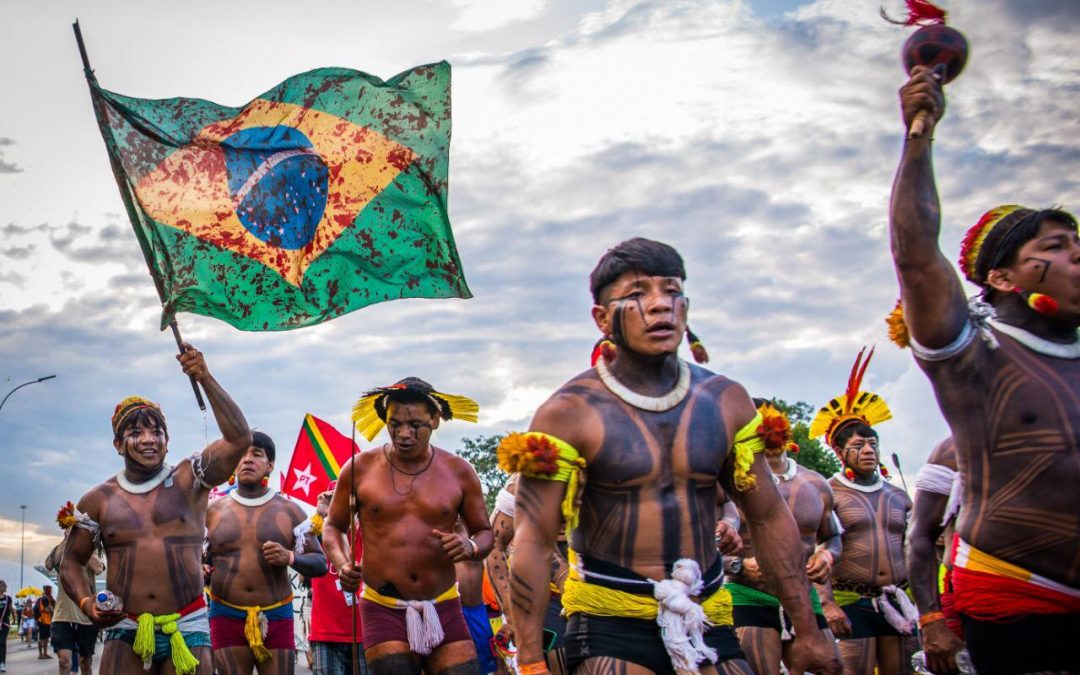 Indigenous Protest in Brasília, 2022