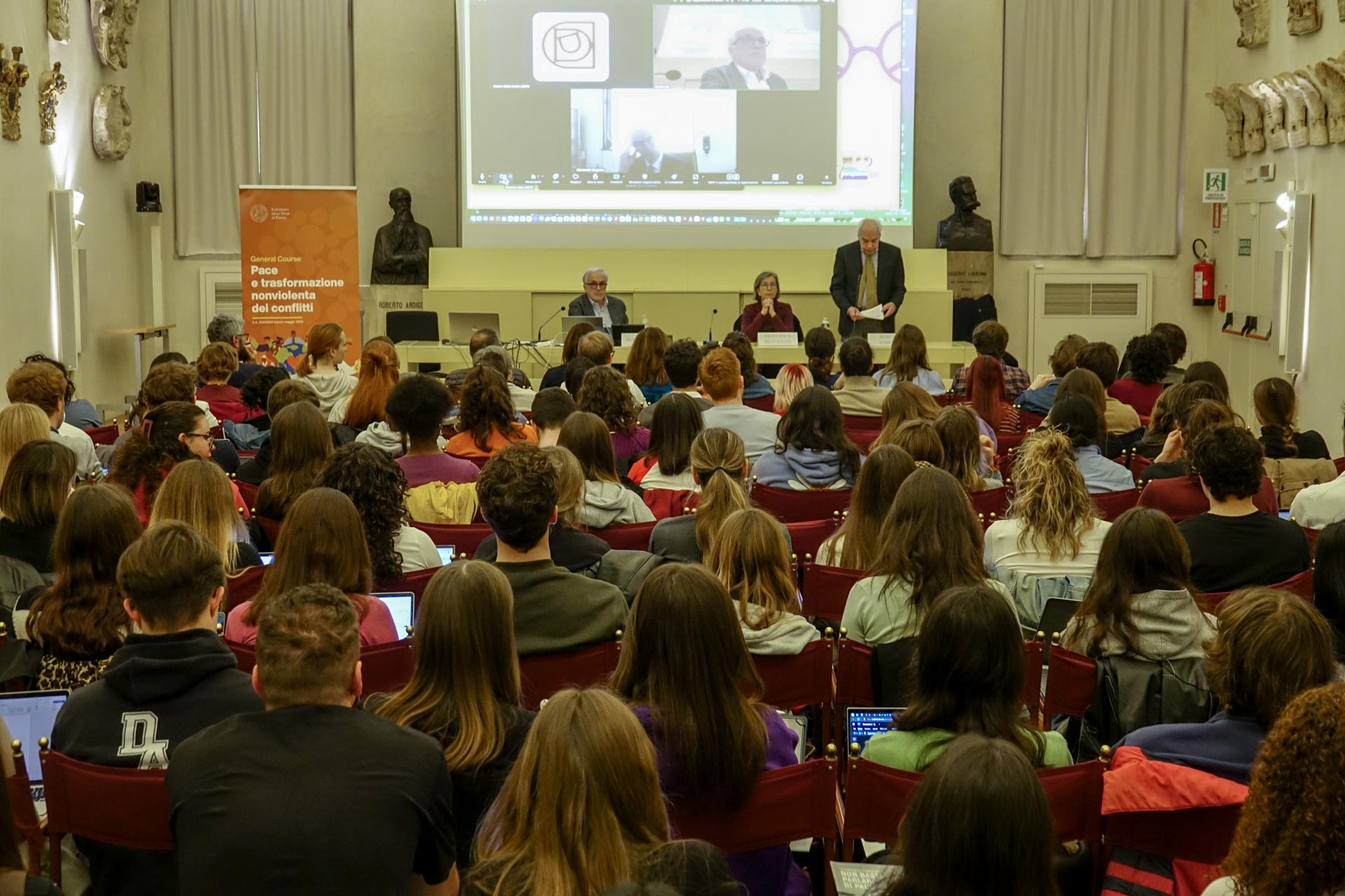 Giornata inaugurale del General Course “Pace e trasformazione nonviolenta dei conflitti”, Università di Padova, A.A. 2024/2025