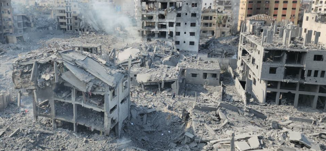 Destruction in the Gaza Strip October 2023