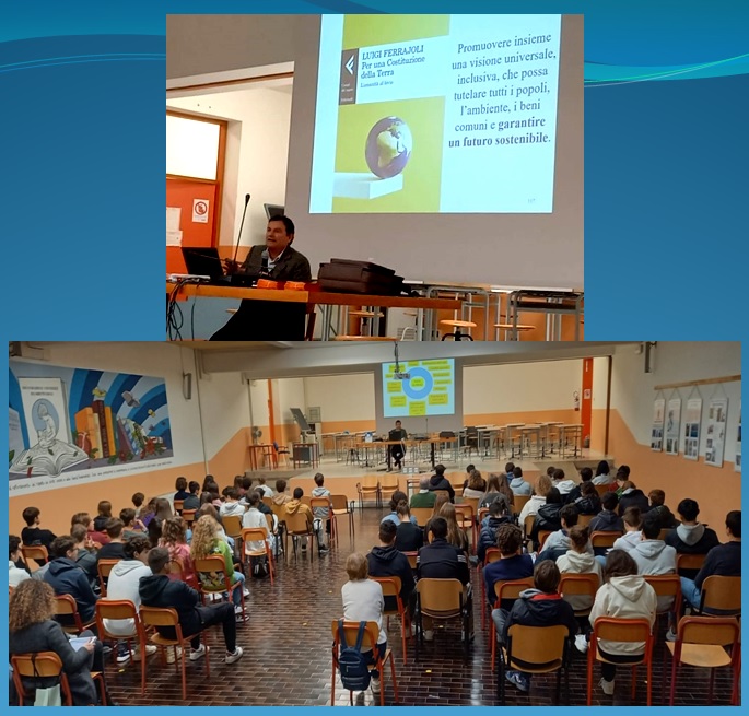 SELVAZZANO DENTRO - "Strategie per una convivenza pacifica", incontro dell'Ing. Marco Bresci, divulgatore scientifico, con gli studenti del liceo scientifico di Selvazzano Dentro