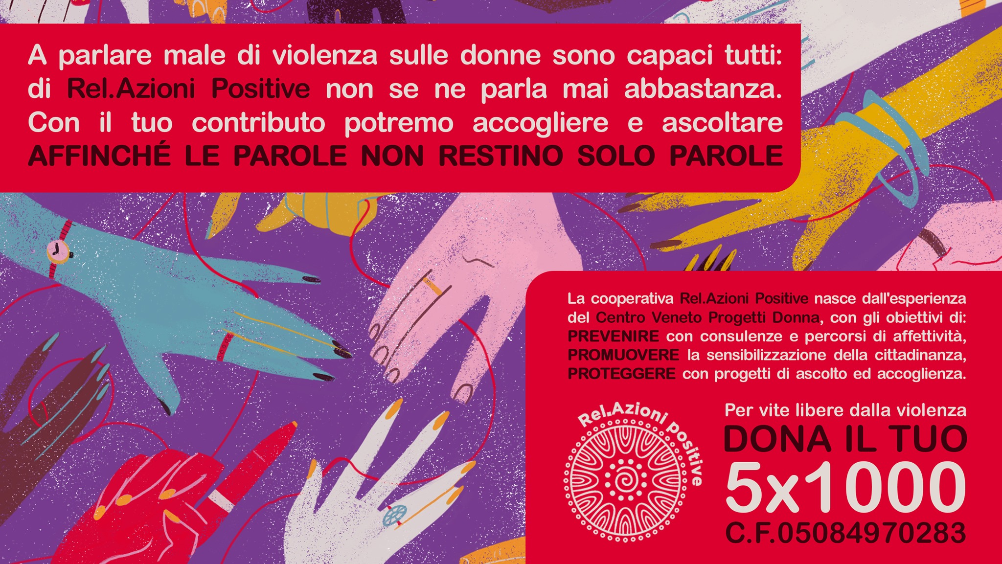 campagna di diffusione per il 5x1000