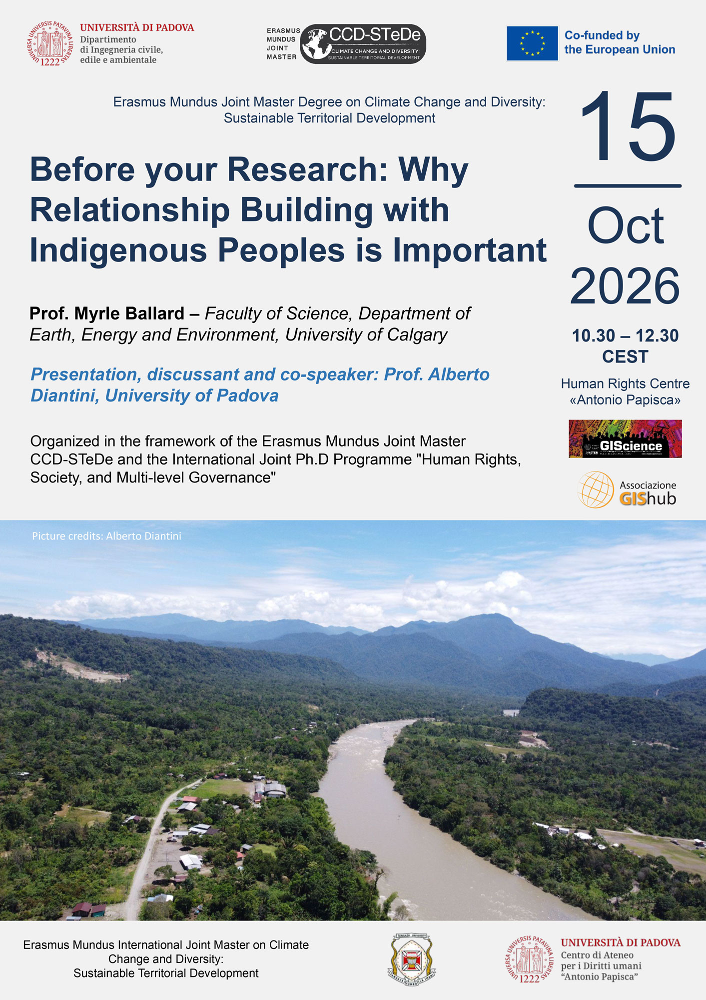 Before your Research: Why Relationship Building with Indigenous Peoples is Important, Human Rights Centre, 15 October 2026