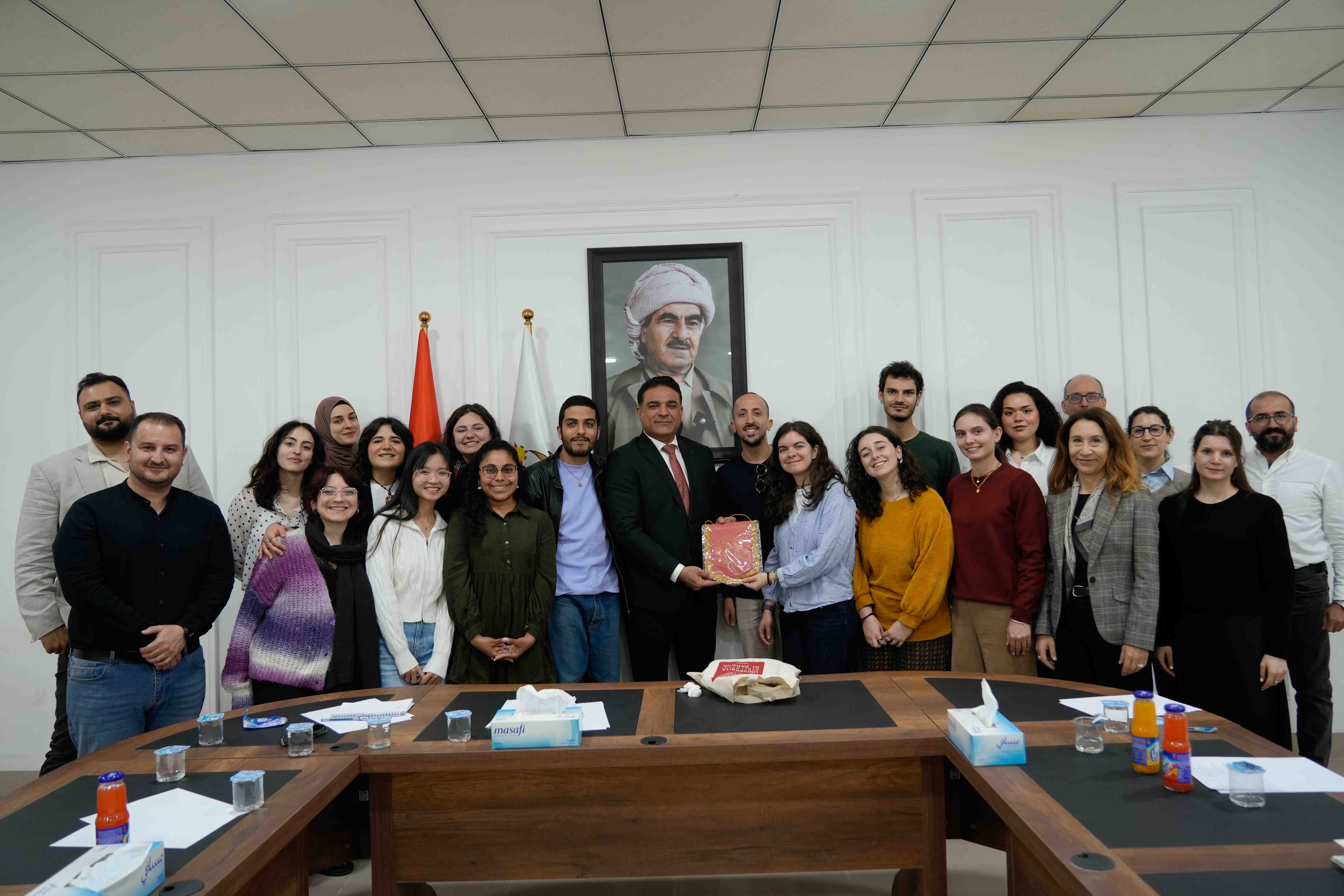 Meeting with Mr. Azmer Khalil, Representative of the Interministerial Committee for the National Action Plan on Youth, Peace, and Security in Iraq