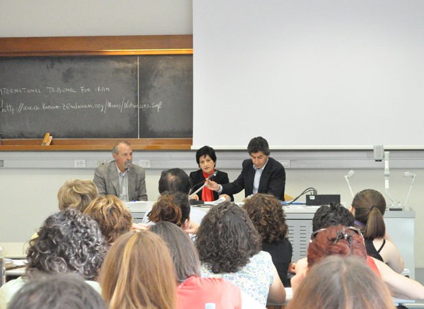 Incontro con Peyvand Mansura, esponente dell'International Tribunal for Iran, Università di Padova, 26-27 maggio 2010