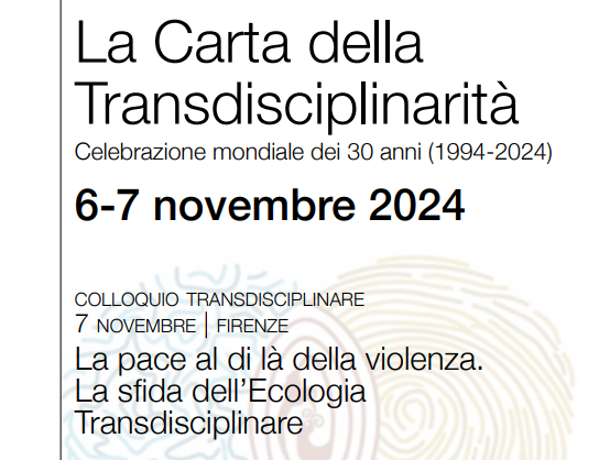 La pace al di là della violenza. La sfida dell’Ecologia Transdisciplinare