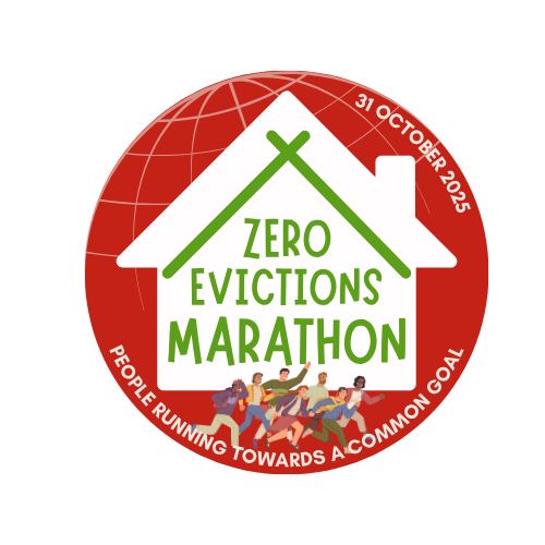 Zero Evictions Marathon 2025 Zero Evictions Marathon 2025 logo