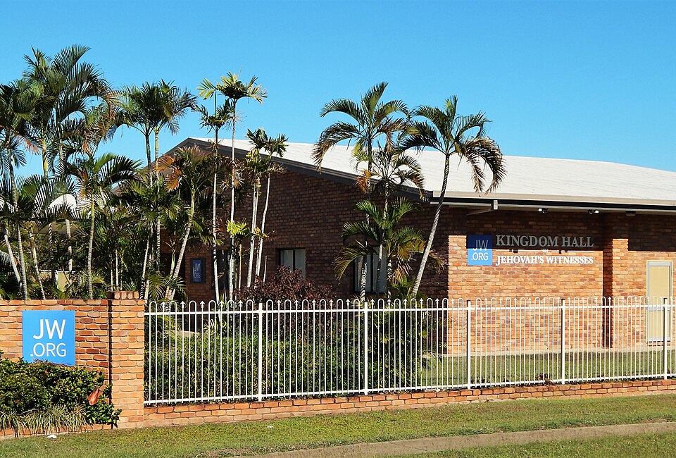 The local Jehovah's Witnesses Kingdom Hall in the regional Australian city of Rockhampton, Queensland