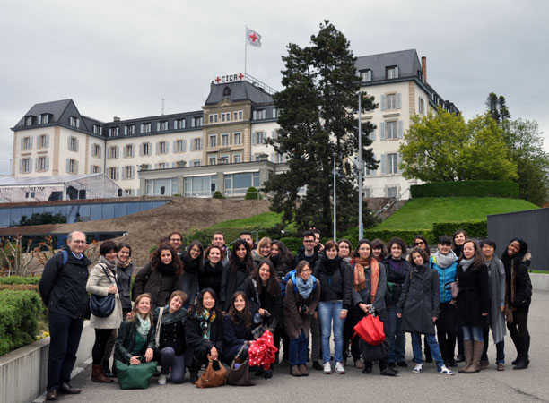 Study trip to Geneva of post-graduate students on human rights of the University of Padua (19-23 May 2013)