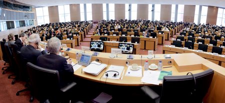 Udienza conoscitiva al Parlamento europeo per l'adesione dell'Unione Europea alla Convenzione europea dei diritti umani (Bruxelles, 18 marzo 2010)