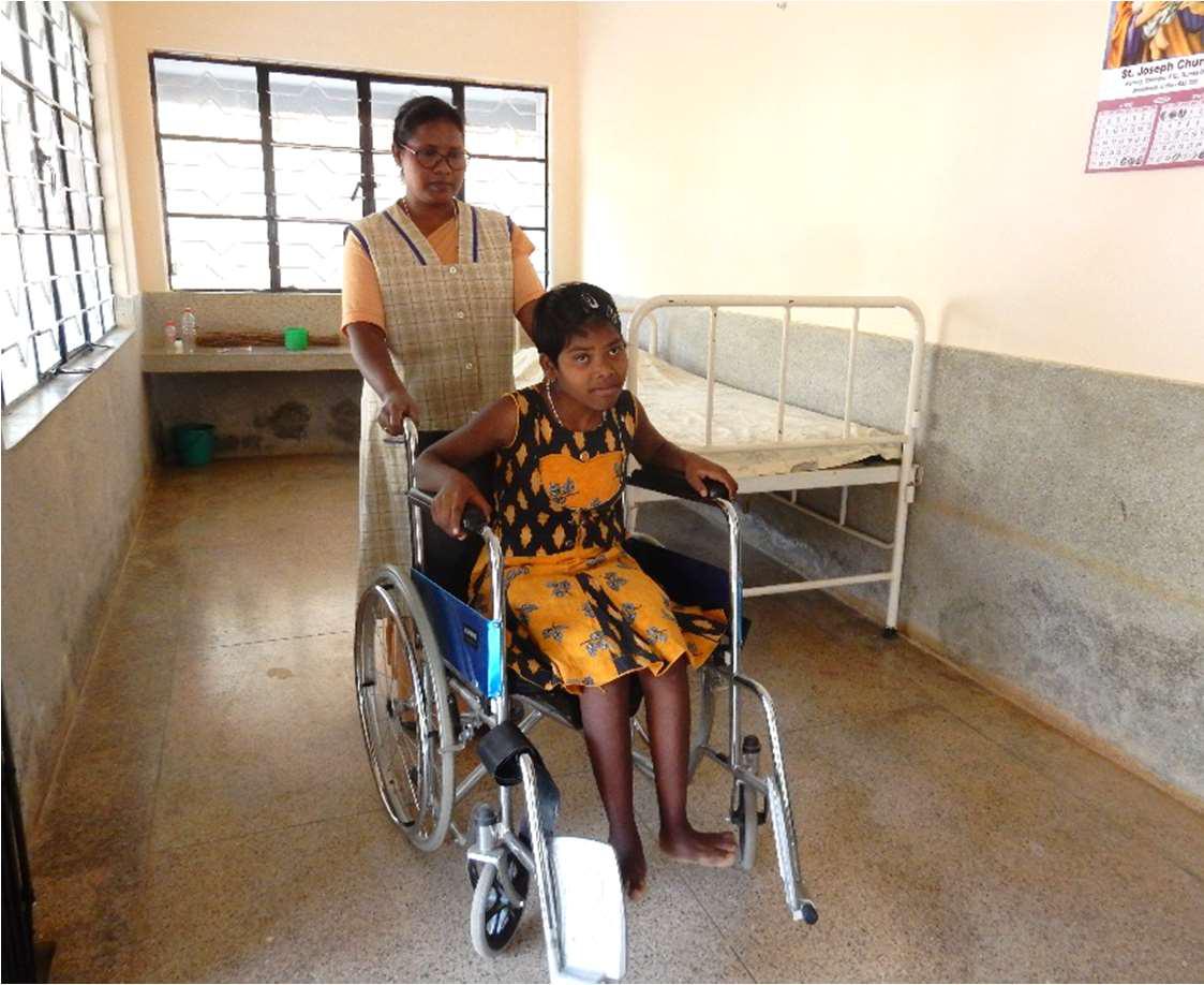 Tra le attività promosse da FFD ci sono: diritto alla salute e accesso alle cure mediche per persone indigenti, migranti forzati, malati
stigmatizzati o appartenenti a caste o gruppi etnici o religiosi discriminati. India, Kereng riabilitazione per disabili