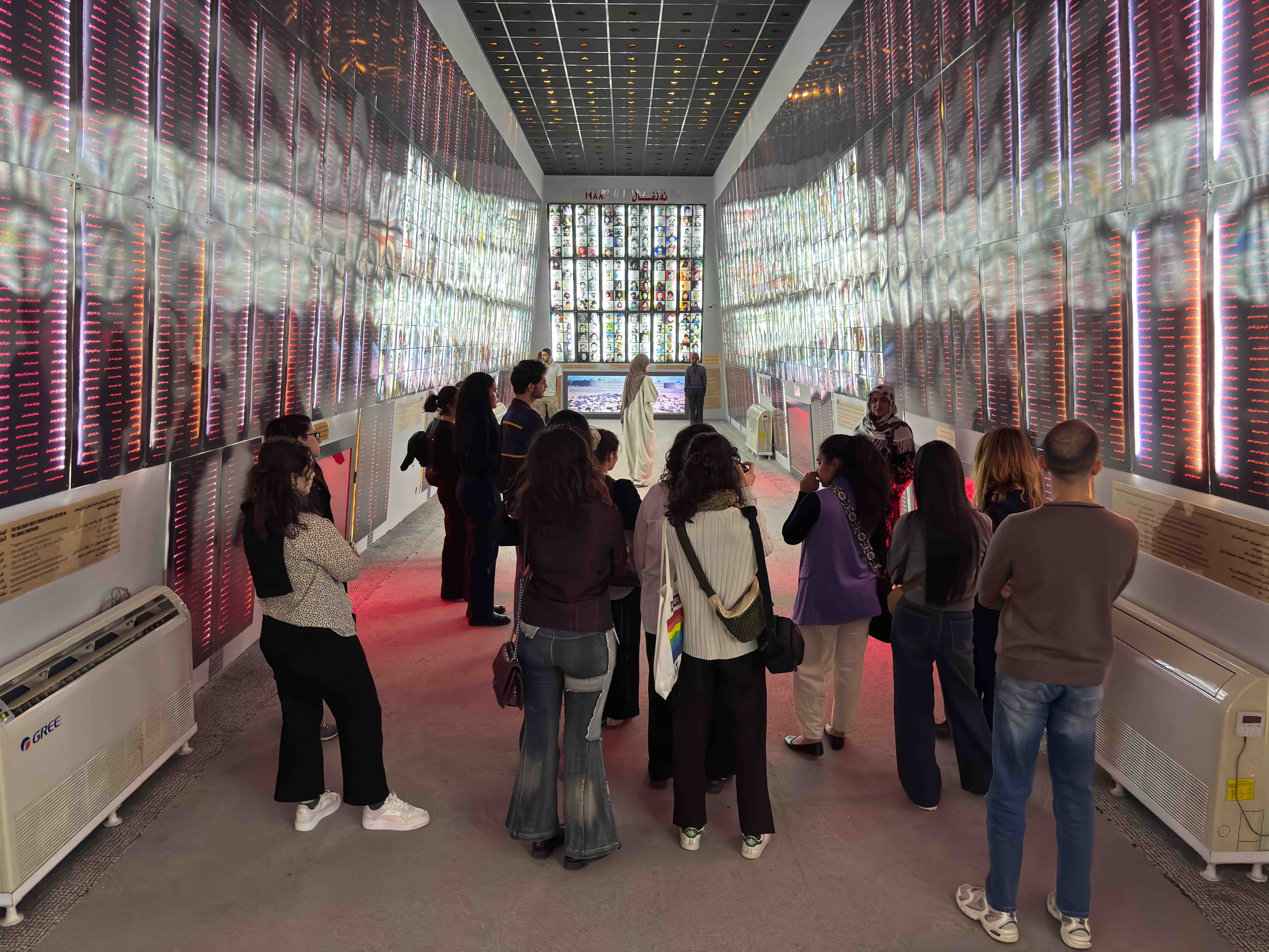 Visit to the Red Museum, also known as Amna Suraka, Sulaymaniyah