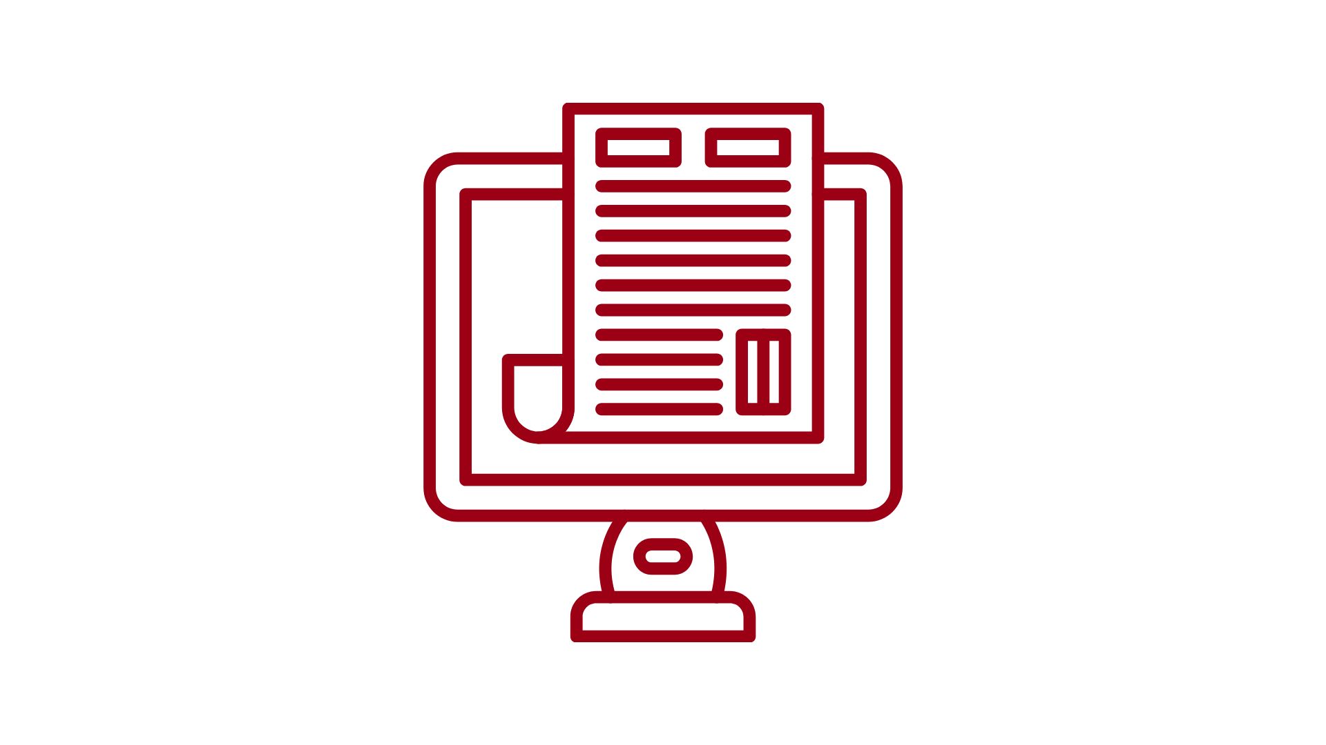 Editorial Information Yearbook icon