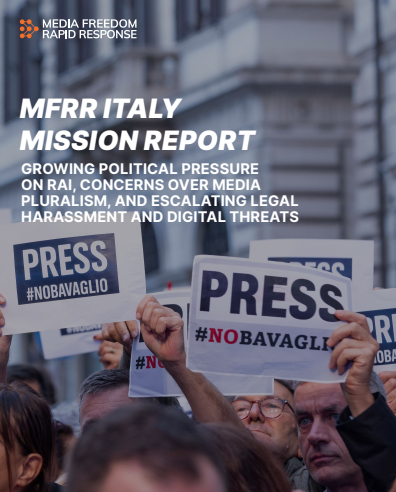 Media Freedom Rapid Response (MFRR): il nuovo rapporto sull'Italia esprime preoccupazione per l'imparzialit&agrave; dei media
