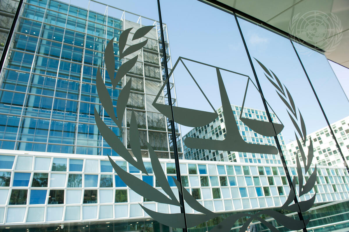 International Criminal Court (ICC), in The Hague, Netherlands.