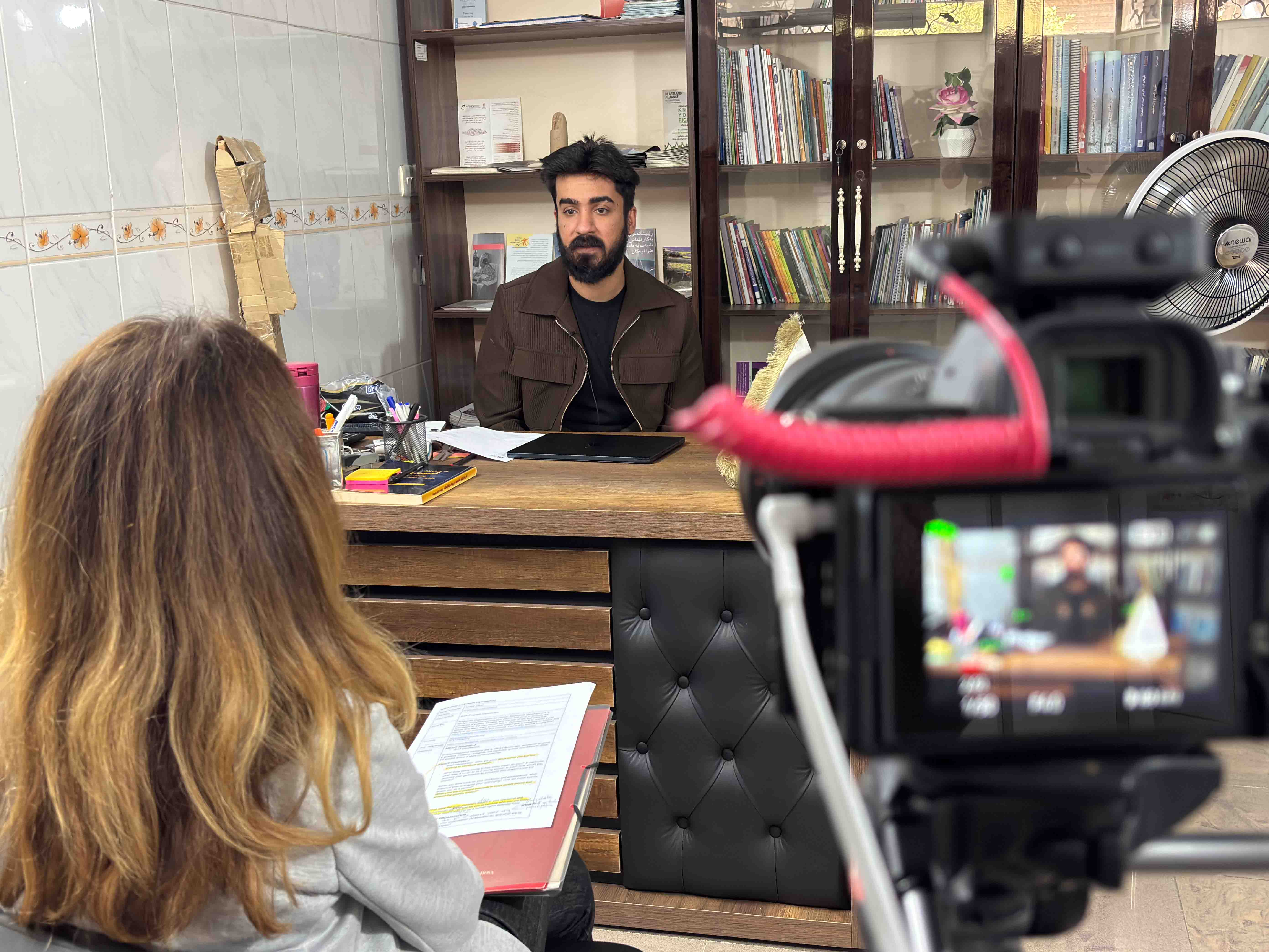 Interview with Twana Omar, head of programs at al Mesalla organization in Erbil (Iraq's Kurdistan governorate)