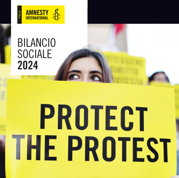 Amnesty international italia - Bilancio sociale 2024