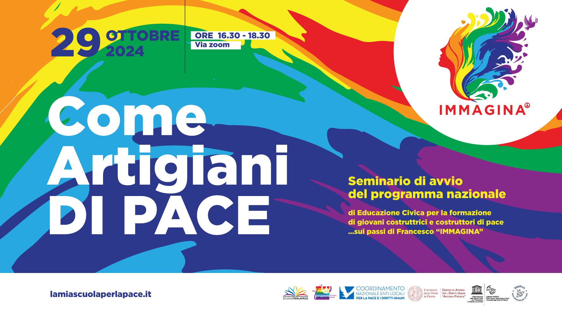 Come Artigiani di Pace Martedì 29 ottobre 2024 Ore 16.30 – 18.30