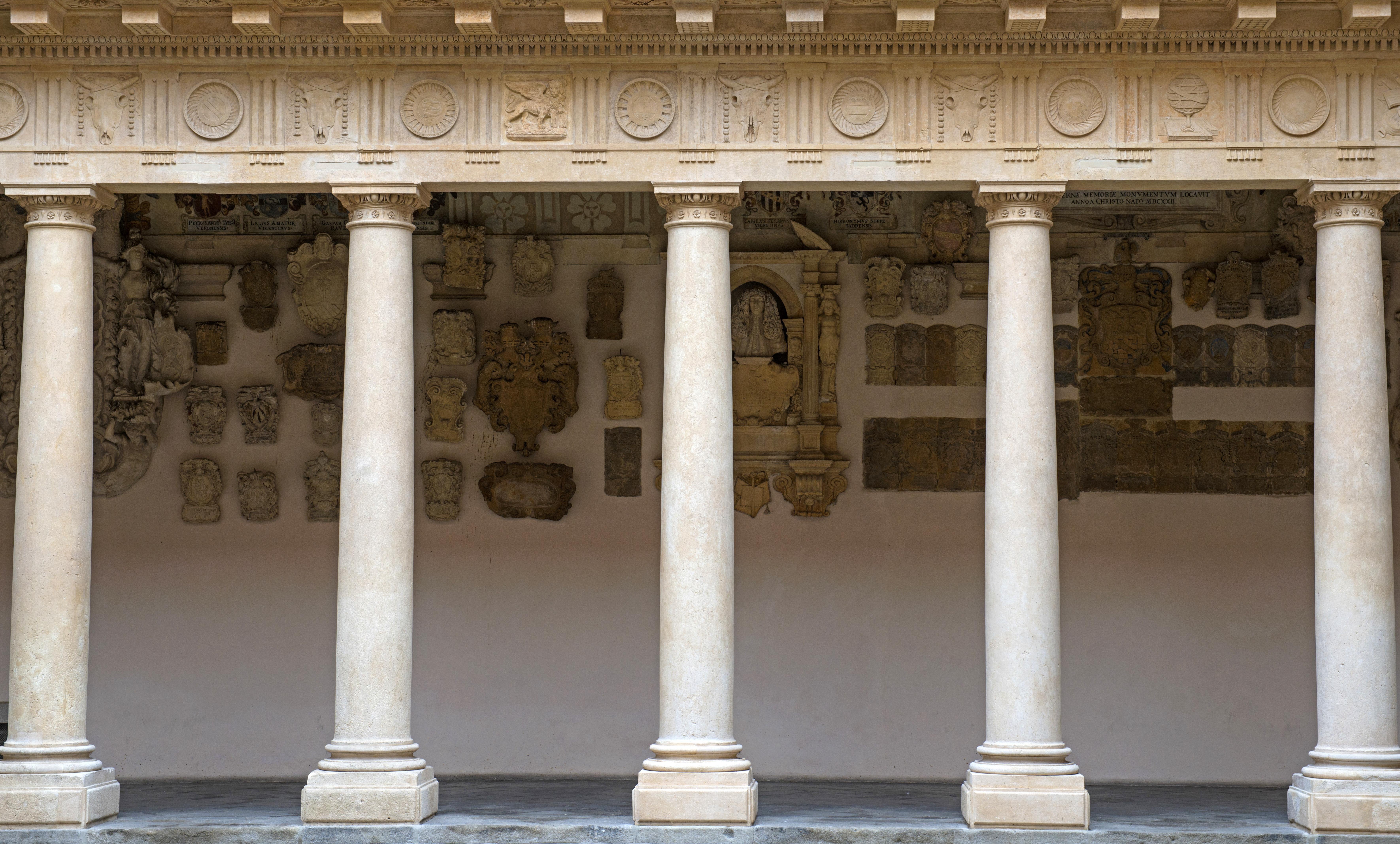 Cortile Antico, Palazzo Bo, Università di Padova