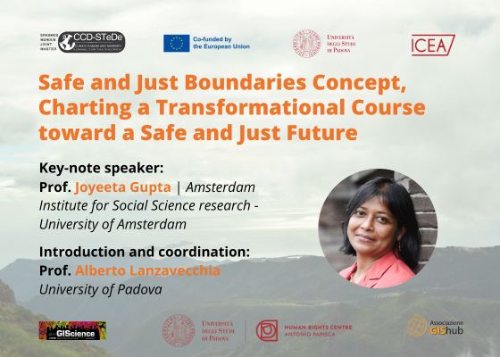 Safe and Just Boundaries Concept, Charting a Transformational Course toward a Safe and Just Future, Human Rights Centre, 22 October 2025 Workshop with Prof. Joyeeta Gupta