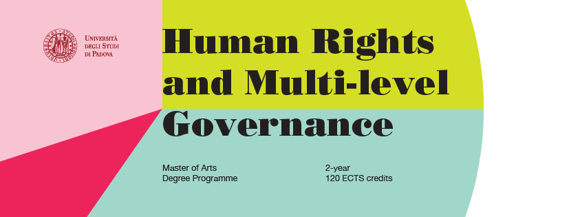 Human Rights and Multi-level Governance, a.a. 2026/2027: apertura delle candidature, scadenza 2 febbraio 2026